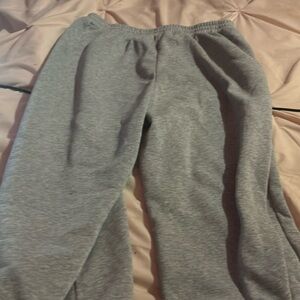 Grey sweats
